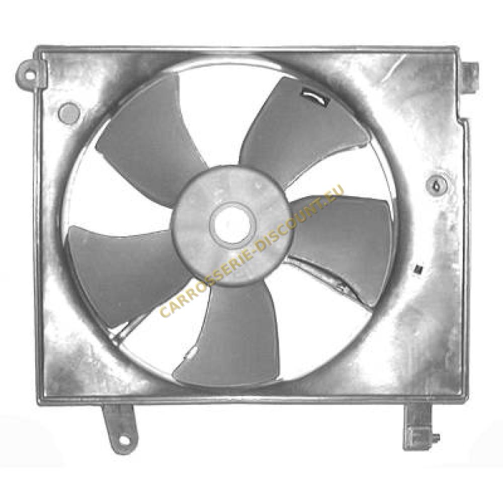 Ventilateur, condenseur de climatisation — Chevrolet/Daewoo Leganza (1997-2002)