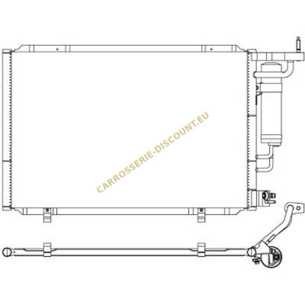 Condenseur, climatisation — Ford B-Max (2012-…) (+1)