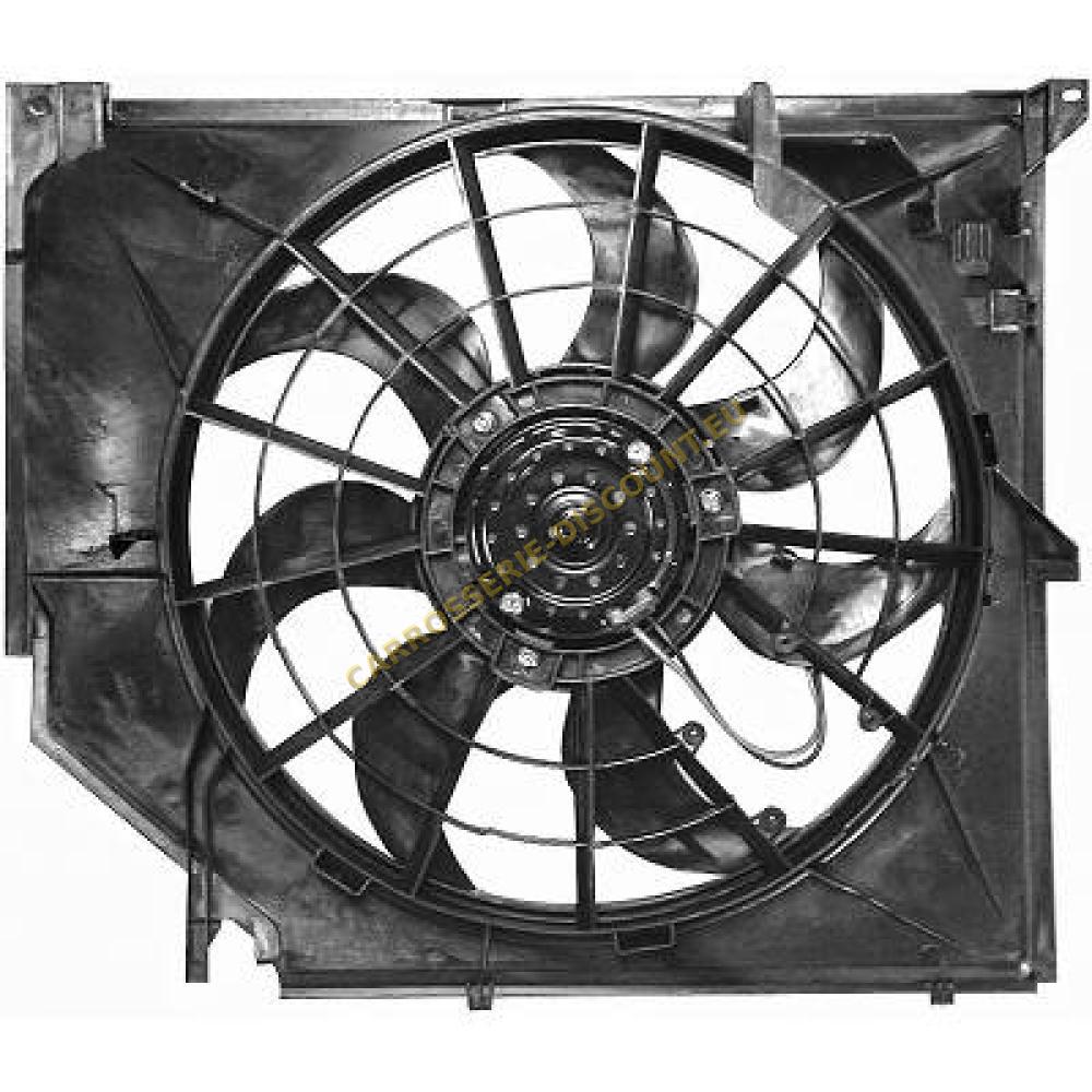 Ventilateur, refroidissement du moteur avant — BMW Série 3 (E46) Compact (2001-2005) (+4)